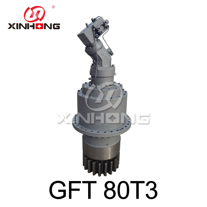 Winch gearbox na may compact na istraktura